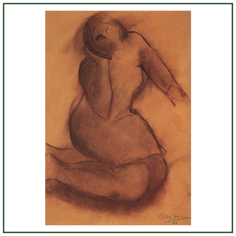 Mujer sentada - 1964