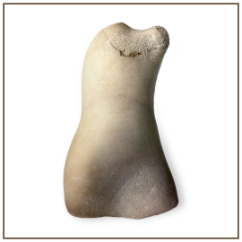 Torso 1965 Marmol 32x18x15 cm Colección particular.