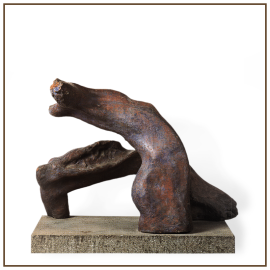 Torso 1973 Cemento patinado 47x52,5x44 cm Colección particular.